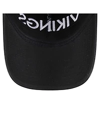 New Era Women's Black Minnesota Vikings Cece 9TWENTY Adjustable Hat