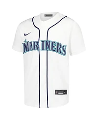Nike Big Boys and Girls Randy Arozarena White Seattle Mariners Home Player Game Jersey
