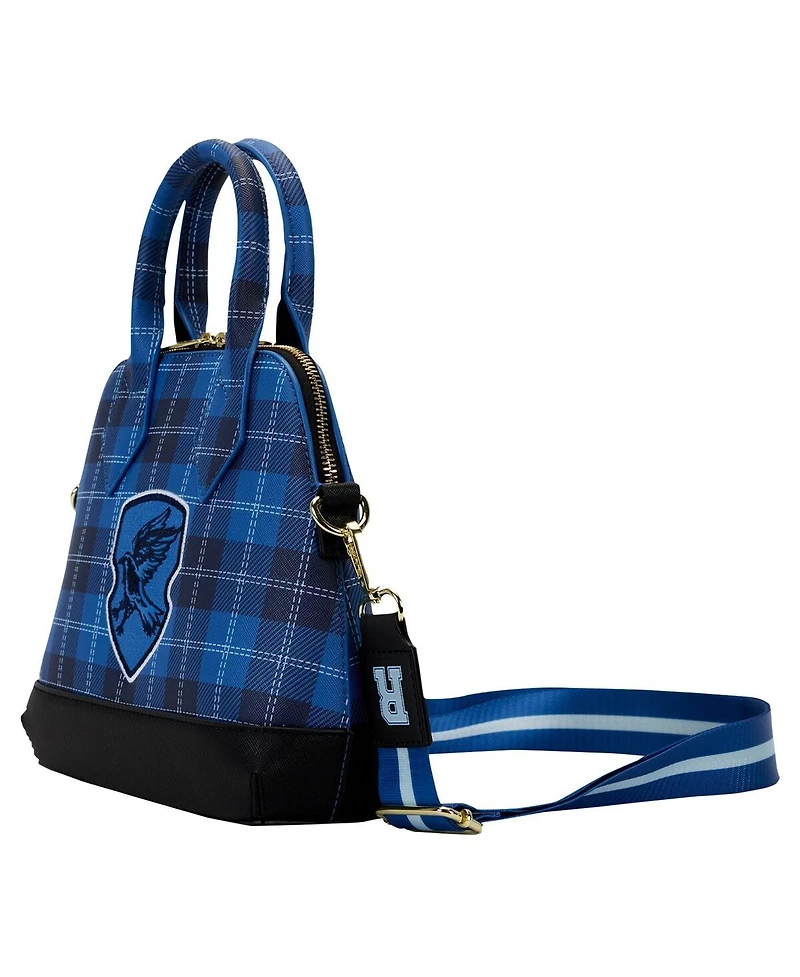 Loungefly Harry Potter Ravenclaw Varsity Plaid Crossbody Bag
