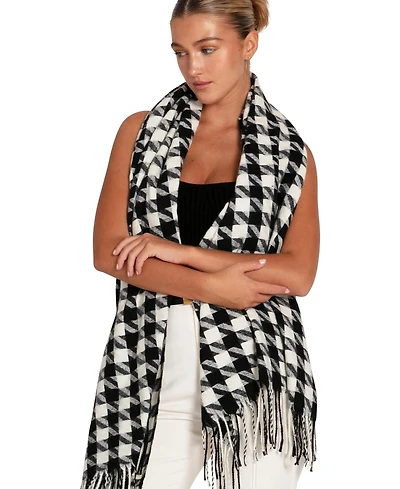 Belle & Bloom Return To Sender Houndstooth Scarf