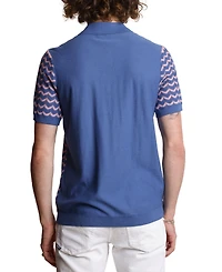 Paisley & Gray Men's Chevron-Pattern Polo Shirt