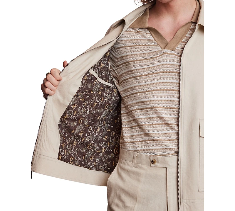Paisley & Gray Men's Zip-Front Bomber Jacket