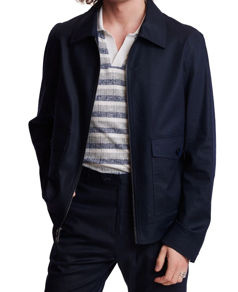 Paisley & Gray Men's Zip-Front Bomber Jacket