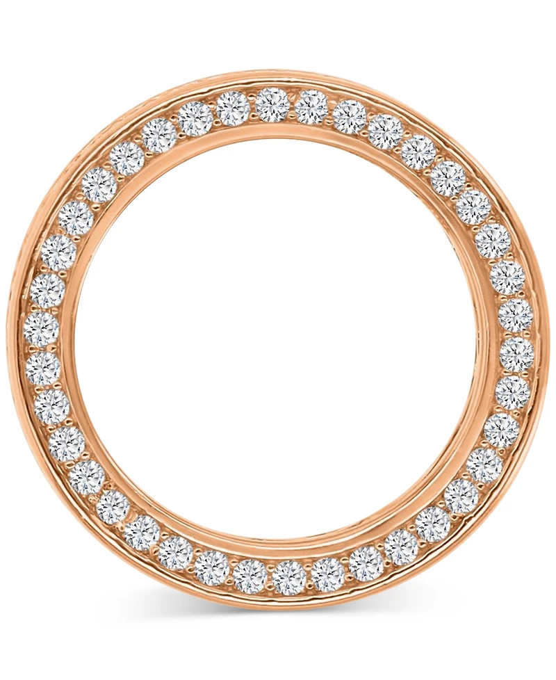 Cubic Zirconia Eternity Ring (1-7/8 ct. t.w.) 14k Rose Gold-Plated Sterling Silver