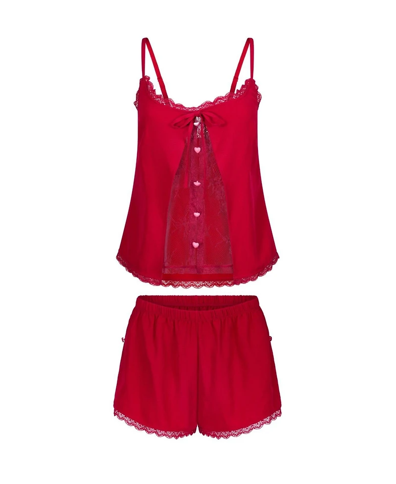 Adore Me Women's Kiora Cami And Shorts Pajama Set