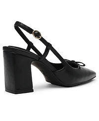 Anne Klein Women's Aniston Slingback Block Heel Pumps