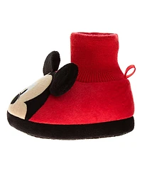 Disney Infant Baby Boys Mickey Mouse Bootie Shoe
