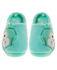 Squishmallows Little Girls Winston the Owl Slippers