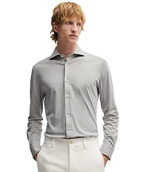 Boss by Hugo Boss Men's Slim-Fit Cotton-Blend Shirt