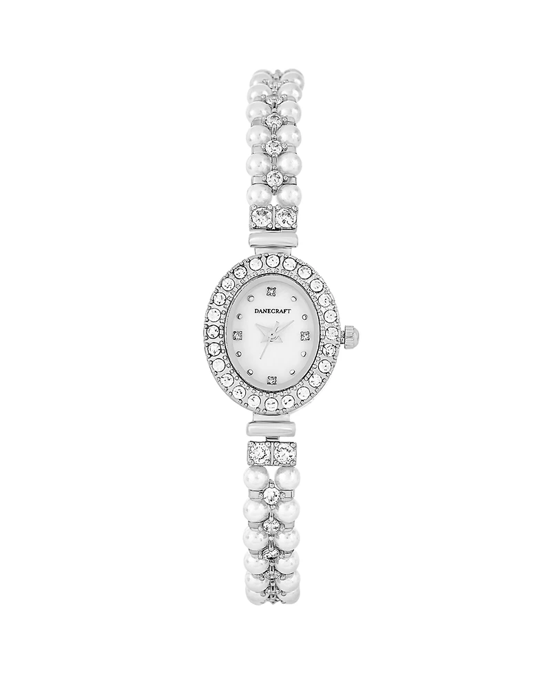 Danecraft Women's Fine Silver Plated Analog Watch