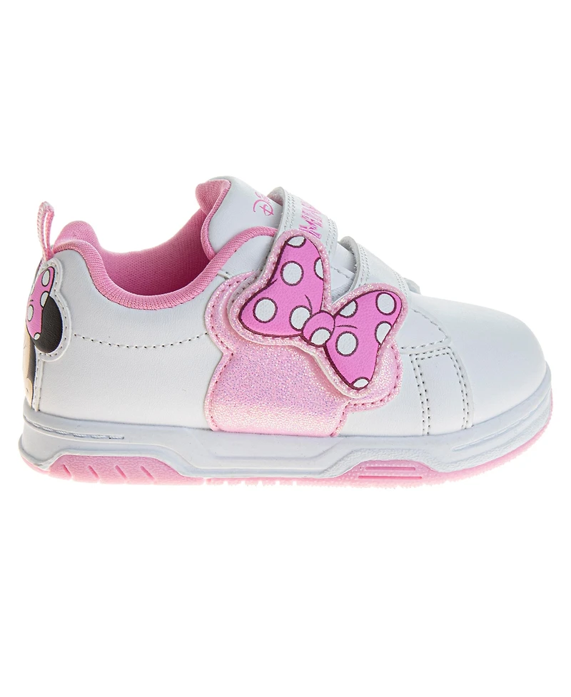 Disney Toddler and Little Girls Minnie Mouse Sneakers
