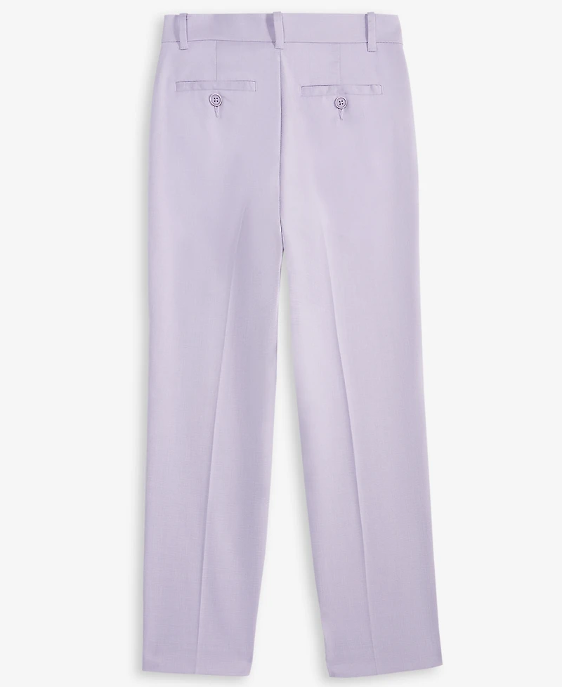 Calvin Klein Slim Fit Big Boys Stretch Tick Weave Pants
