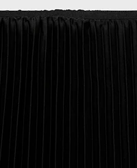 Mango Women's Straight Pleated Skirt