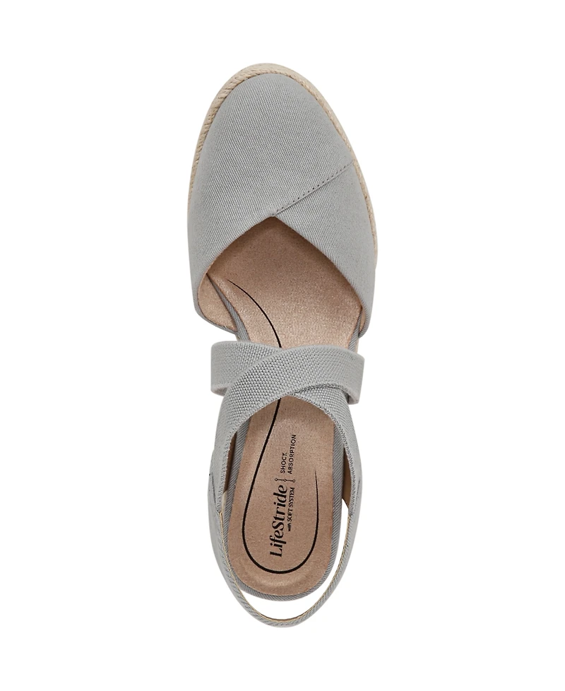 LifeStride Women's Kimball Wedge Espadrilles