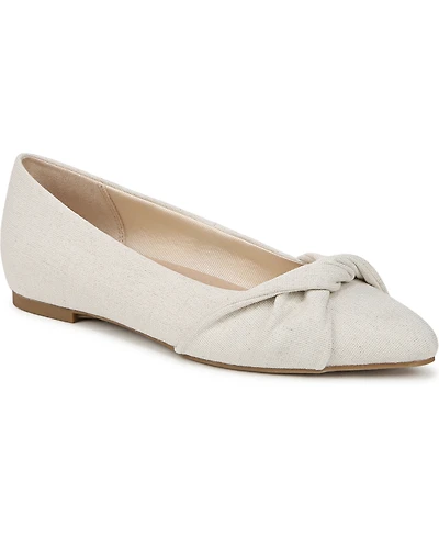 LifeStride Women's Palm Pointed Toe Ballerina Flats
