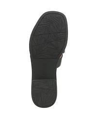 LifeStride Women's Royalty Bit Square Open Toe Slide Sandals