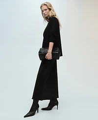 Mango Women's Perkins Neck Knitted Sweater