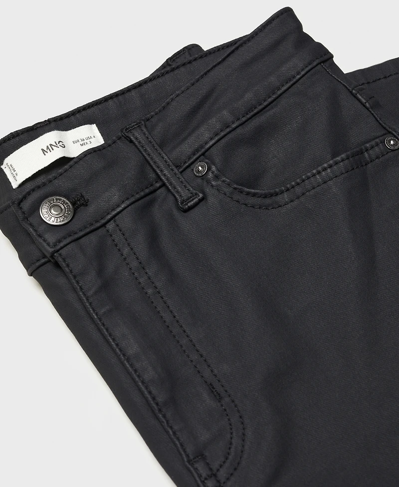 Mango Women's Crop Flared Jeans
