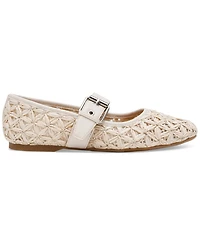 Dv Dolce Vita Women's Mellie Woven Buckle Mary Jane Flats