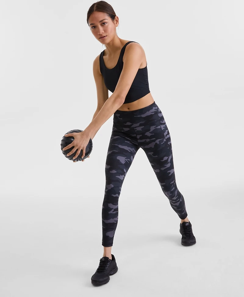 Id Ideology Women's Compression Cropped Tank Top