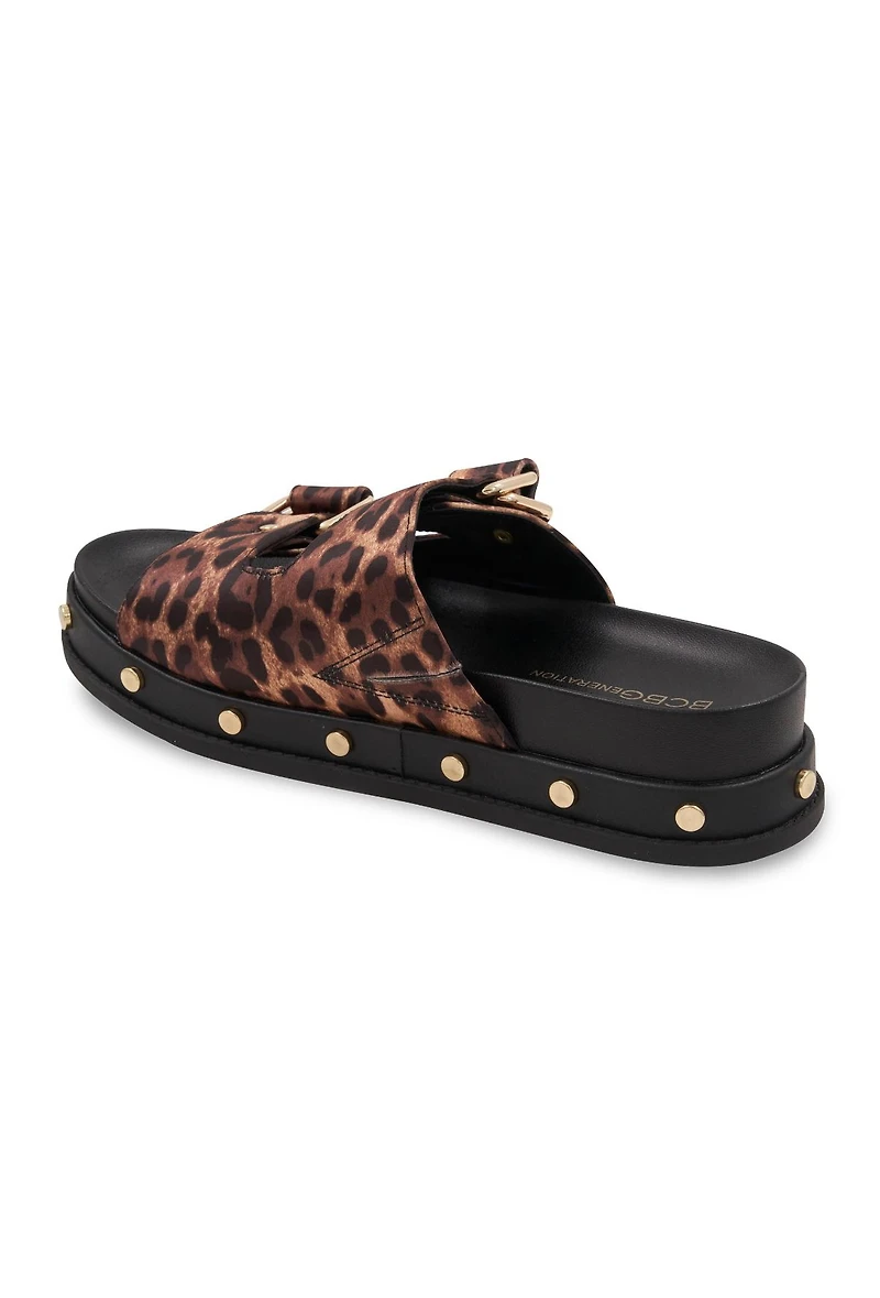 BCBGeneration Women's Bamba Footbed Slip-On Sandals