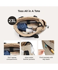 Bagsmart Vega 23L Featherlight Tote Bag Moss