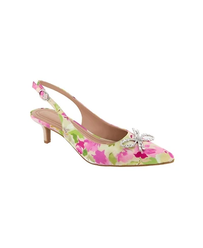 BCBGeneration Women's Donna Slingback Bow Dress Pumps