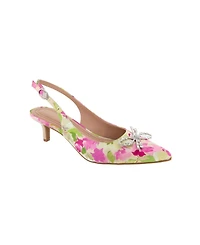 BCBGeneration Women's Donna Slingback Bow Dress Pumps