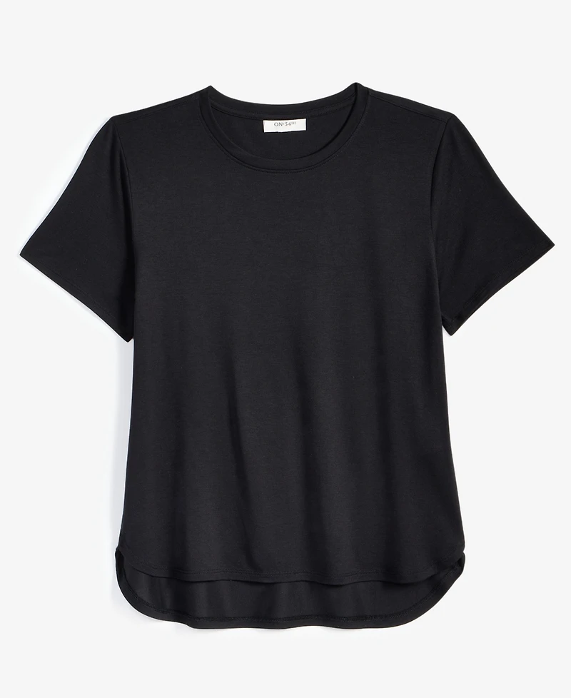 On 34th Women's Hi-Low Square Hem Tee