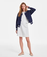 On 34th Women's Tipped Flare Sweater Skirt, Exclusively at Macy's