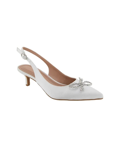 BCBGeneration Women's Donna Slingback Bow Dress Pumps