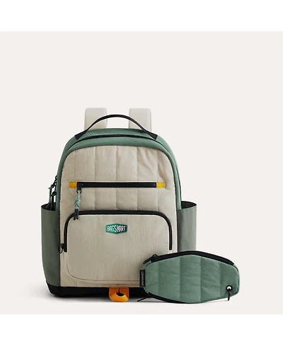 Bagsmart Walker 14L Featherlight Color Block Kids Backpack with Pencil Case