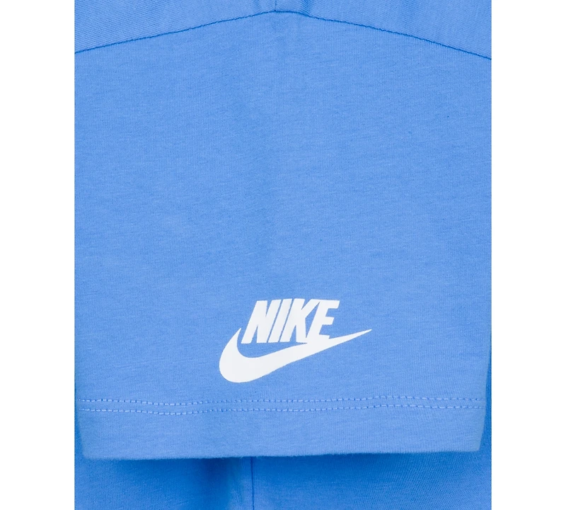 Nike Toddler Girls Flow-Ral Relaxed Blue Beyond T-Shirt