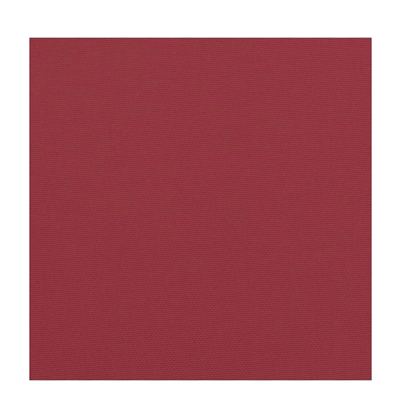 Highback Chair Cushions 6 pcs Wine Red Oxford Fabric