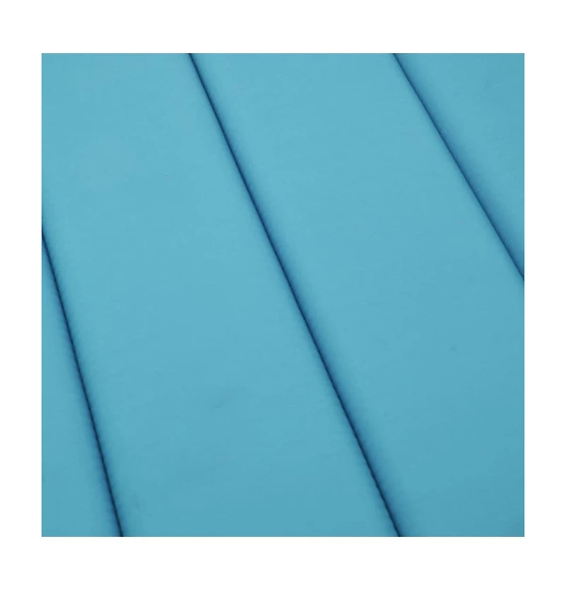 vidaXL Sun Lounger Cushion Turquoise Oxford Fabric