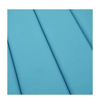 vidaXL Sun Lounger Cushion Turquoise Oxford Fabric
