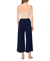 Vince Camuto Women's Pull On Wide Leg Ankle Pants