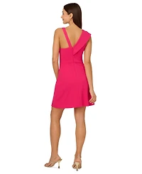 Adrianna Women's Asymmetric Sleeveless Sheath Dress