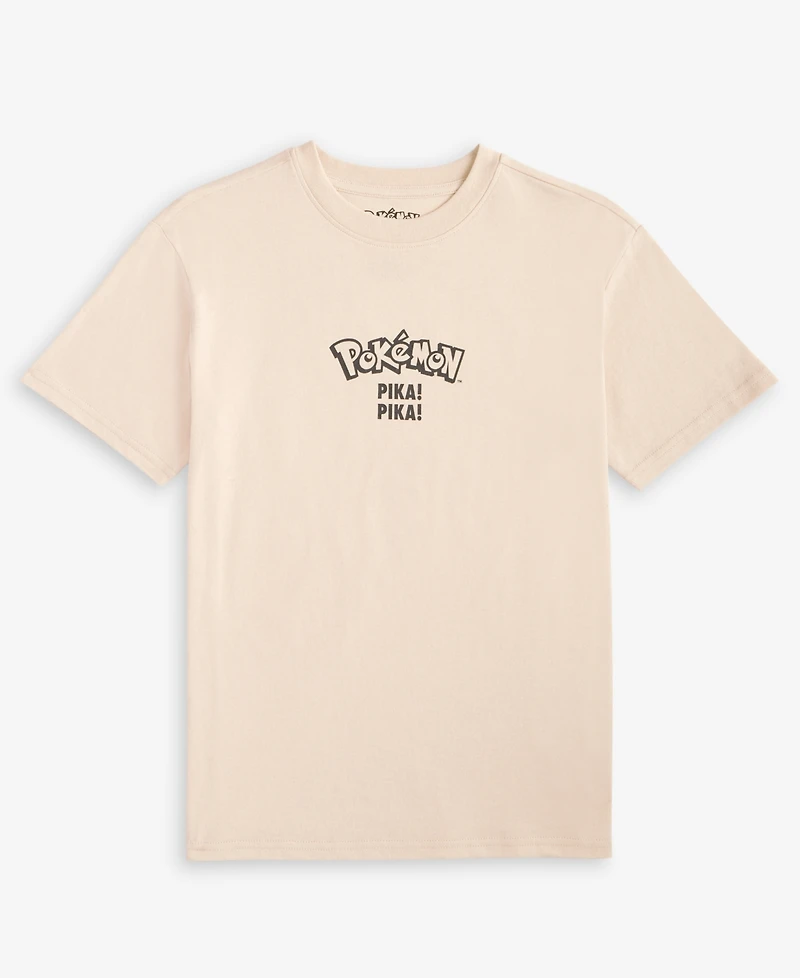 Pokemon Little & Big Boys Pika Pika Graphic Short-Sleeve T-Shirt