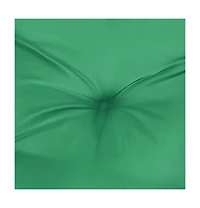 Chair Cushions 4 pcs 15.7"x15.7"x2.8" Oxford Fabric Green