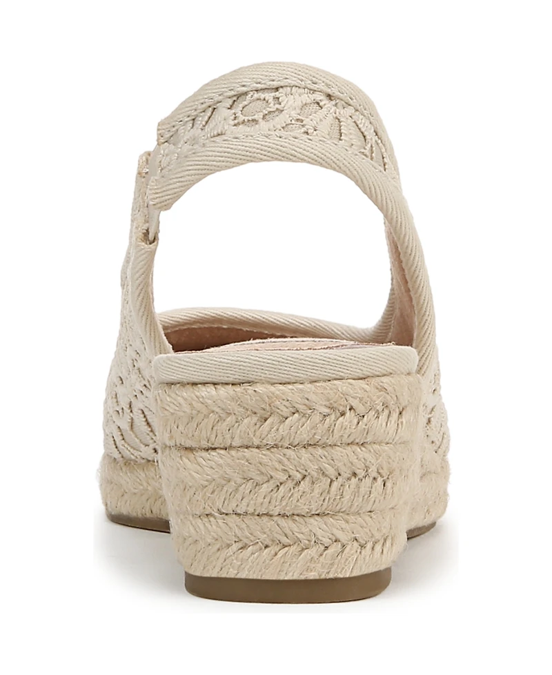 LifeStride Women's Kayden Slingback Wedge Espadrilles