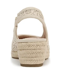 LifeStride Women's Kayden Slingback Wedge Espadrilles
