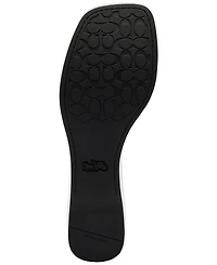 Coach Women's Ginny Leather Platform Sandals