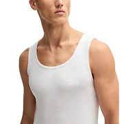Boss by Hugo Boss Men's 3-Pack Classic Ribbed Tank Tops