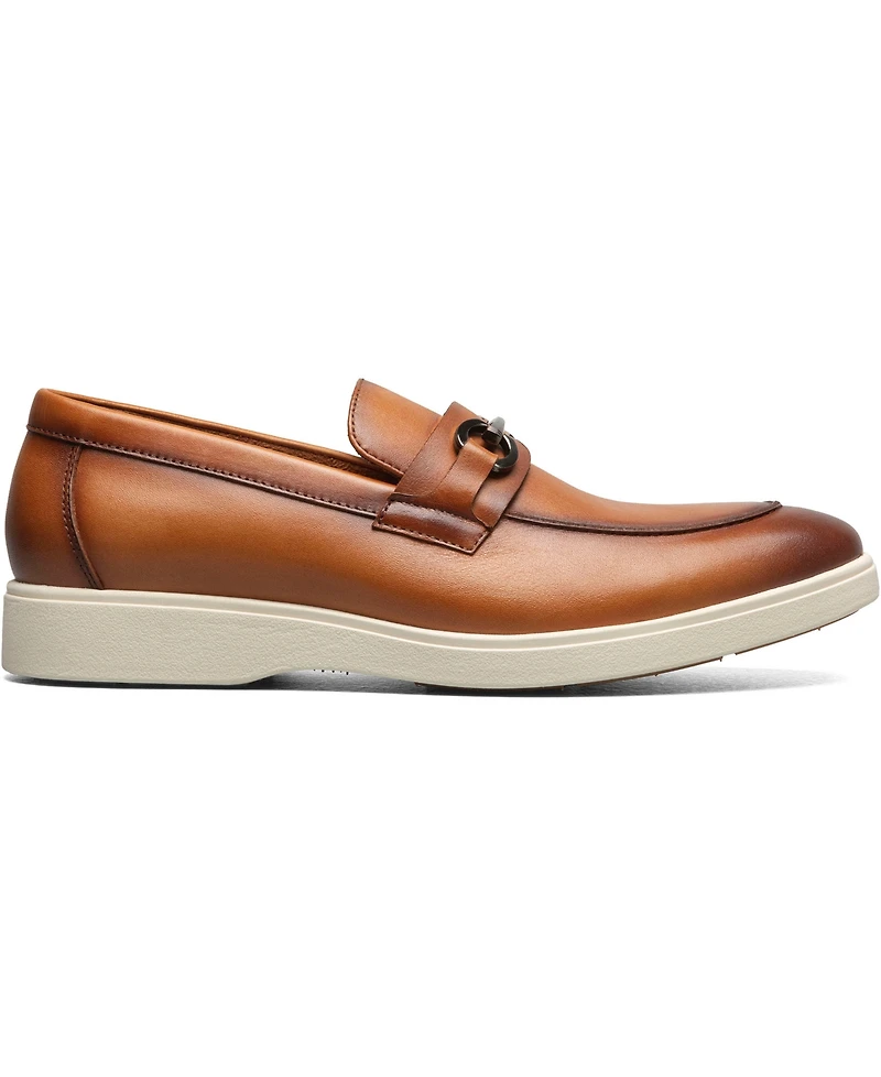 Stacy Adams Men's Samuel Moc Toe Bit Slip On Shoe