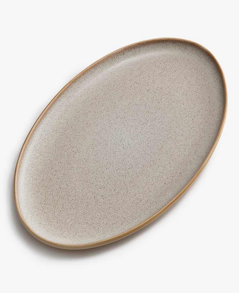 Oake Clay Large Serving Platter, Exclusively at Macy's