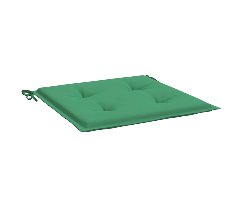 Garden Chair Cushions 6 pcs Green 19.7"x19.7"x1.2" Oxford Fabric