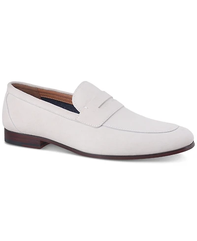 Bar Iii Men's Baldwinn Suede Penny Loafer, Exclusively at Macy's