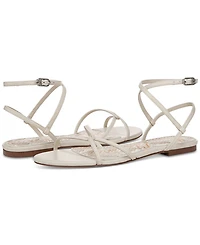 Sam Edelman Women's Elina Ankle-Strap Flat Sandals