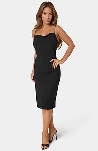 Bebe Women's Slip Midi Dress